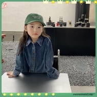 Kids Blouse Girl Demin Blouse Jeans Kids Jeans Coat