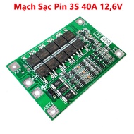Balanced 3S 40A 12,6V Battery Charger Circuit - Battery Protection