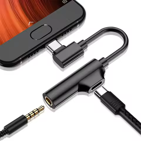 USB Type C To 3.5mm AUX Jack OTG Adapter for Huawei P30 Pro Xiaomi Mi 9 8 Se Oneplus 7 Pro Audio USB
