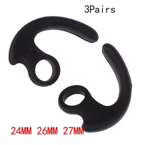 3Pairs Soft Silicone Ear Pads Eartips Silicone Case Ear Hook In-ear Earbuds For MDR-XB50BS sp600n sp