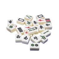 (JIJI.SG) JIJI Mahjong Tiles Set (Jade White Edition) - Board Games / Family Gathering