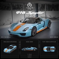 Mohinhxeps-1/64_TIME MICRO - Porsche 918 Spyder Gulf Livery