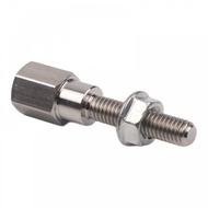 6mm To 8mm Adapter Length 4.4cm/1.73inch Rearview Mirror Screw For Motorcycles