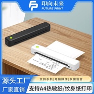 Small Small Mini Thermal Printer Household Connectable Mobile Phone Printer Portable A4 Printer