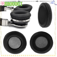 SHOUOUI Ear Pads Headset Cushion Sponge Earphone Earmuff Universal Leather Earphone