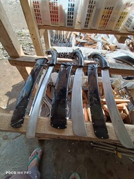 GOLOK SEMBELIH GALLERY Paket Golok Naga Full Tanduk ASLI Golok Sembelih / Gagang GOLOK Full Tanduk