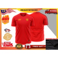 READT STOCK | TSHIRT RONALDO CR7 Manchester Utd T-Shirt Training | Baju Jersey CR7 MURAH2 | TSHIRT M