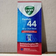 Vicks Formula 44 cough medicine sachets