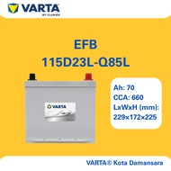 Q85 | 115D23L | VARTA SILVER DYNAMIC EFB CAR BATTERY |  MAZDA TOYOTA SUBARU  NISSAN | [INSTALLATION 