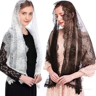 perfect Lace Mantilla Catholic Veil Soft and Comfortable Spanish Style Lace Veil