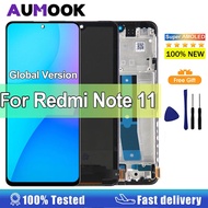 6.43'' Note 11 Screen For Redmi Note 11 LCD Display 2201117TG 2201117TY Touch Screen Digitizer For R