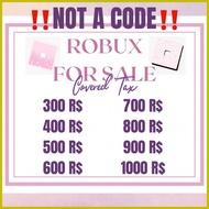 ☇◑ ◫ ◿ Robux Keychain Covered Tax (Not a Code)