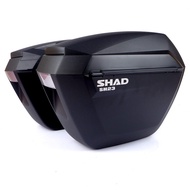 ช่องสต็อกด้านหลังสำหรับฮอนด้า CB400F/CB500F ช่องท่อระบายอากาศแบบสามช่อง ชั้นวางของที่ทนทานต่อการป้อง