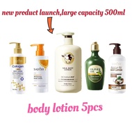 SADOER -5 in 1 Body Lotion Set: VC Body Lotion, Coconut Body Lotion, Milk Body Lotion, Olive Body Lo
