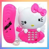 Mainan Edukasi Anak Telepon Hello Kitty 2553 / Mainan Telepon Motif Kitty