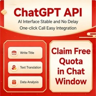 ChatGPT AI API Complete Series of Models - Low latency, high compatibility, stable calling interface