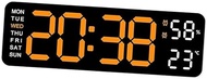 LED Digital Wall Clock Hanging, Auto-Adjustable Brightness, Easy to Read at Night12/24Hr Auto-Adjust