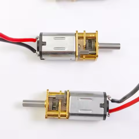 GA12-N20 DC 3V 6V 12V Micro Motor Full Metal Gearbox Gear Reducer Motor 30RPM 50RPM 60RPM 150RPM 200