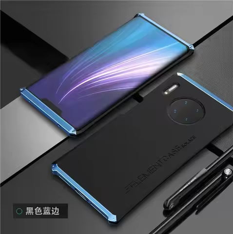 Aluminum Metal Armor Shockproof Phone Case For Huawei Mate 30 6.62" Pro 6.53 inches Hard Plastic Pro