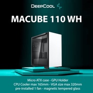 Deepcool Macube 110 White Micro ATX Computer Case