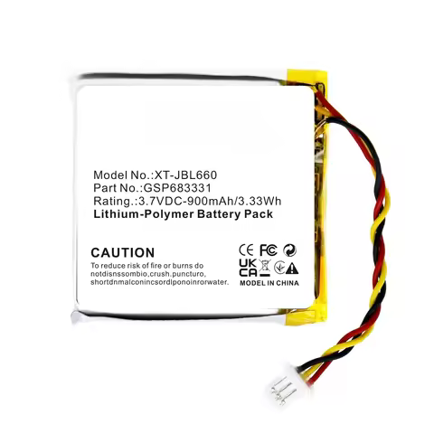 900mAh /3.33Wh Wireless Headset Battery For JBL Live 660 Live 660NC GSP683331