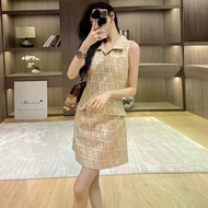 TENA FENDI 2025 Sleeveless Dress - Sexy Summer Vest Style for a Slimmer Look