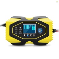 Full Power Auto Stop Car Battery Charger 12V/24V 2ah-150ah Lead Acid Battery AGM GEL& Lithium LiFePO