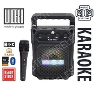 [KTS-1120]Wireless Portable Bluetooth Speaker With Led Light [Support Mic]