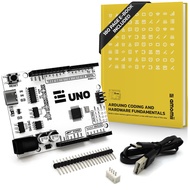 UNO Microcontroller (Compatible with Arduino IDE), Coding and Hardware Tutorials, USB Type-C Connect