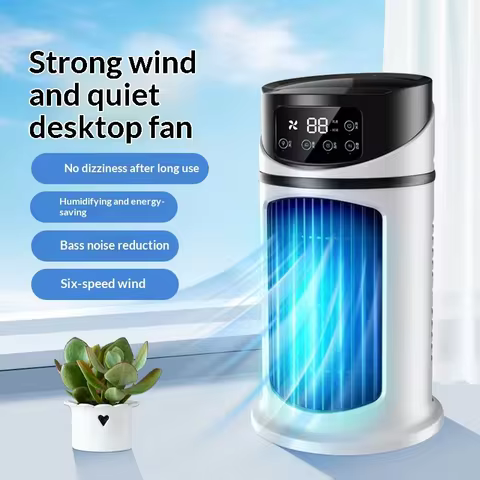 Portable Mini Air Conditioner Air Cooler Fan Water Cooling Fan Air Conditioning Air Cooler For Offic