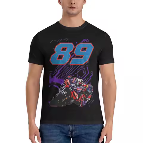 Streetwear T Shirt Jorge Martins Racing 100% Cotton T-Shirts MOTO The GP Popular Tee Shirt for Men Y