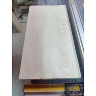 Wood plank. 33 inches by 8 inches..thickness: 2 cm..smooth on all sides..