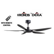 DEKA KRONOS 56'' F5DC 7SPEEDS DC MOTOR CEILING FAN (BLACK)