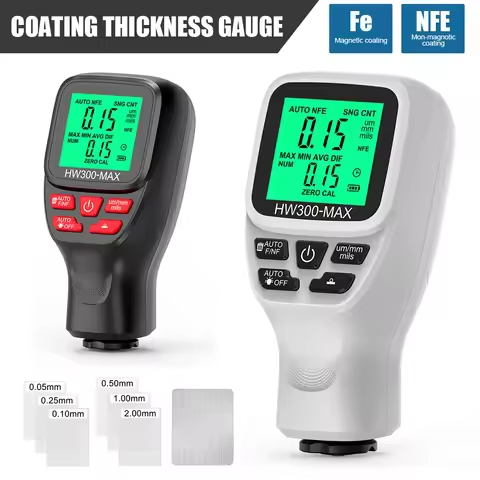 0-2000um Car Paint Thickness Tester Car Paint Film Automatic Thickness Gauge Coating Thickness Gauge