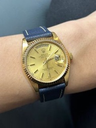 ✅最抵玩全金🌟勞力士✅vintage ROLEX Day Date勞力士18038✅原裝香檳金面✅靚殼，機芯狀態完美✅not 1803，18238✅實體交收🏠保證原裝正貨✅