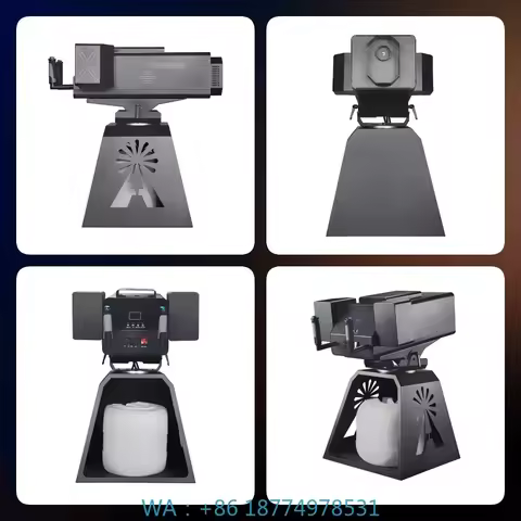 Remote/DMX Control Ground High Power Water-based Fog for Stage Effects SP-A4 Metal 3000W Super Fog S