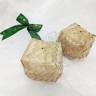 (360pcs) 7x7 Bamboo Baskets natural 180 Pairs of/s