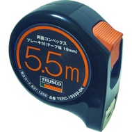 ตลับเมตร 19mm 5.5m with Brake Double Side Scale ทรัสโก้
