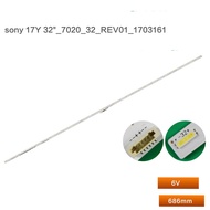 1pc led backlight strip for Sony KDL-32WE613 32W610 TV light bar sony 17Y 32"_7020_32_REV01_170