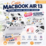 Hard Case MacBook Air 13.6 inch M5 A3449 M4 A3240 M3 A3113 M2 A2681 with Touch ID 2025 2024 2022 13"
