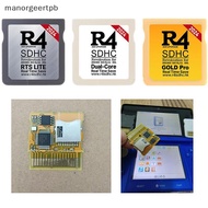 man 2024 NDS R4I SDHC TF Card Gold Pro Video Game Card - Gold White Silver  Memory Card [COD]