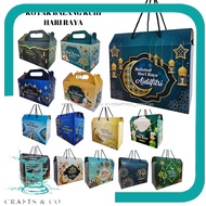 (1pcs) Hari Raya Gift Box / Kotak Biskut Raya / Raya Box With Handle / Raya Cookies Box / Hari Raya 