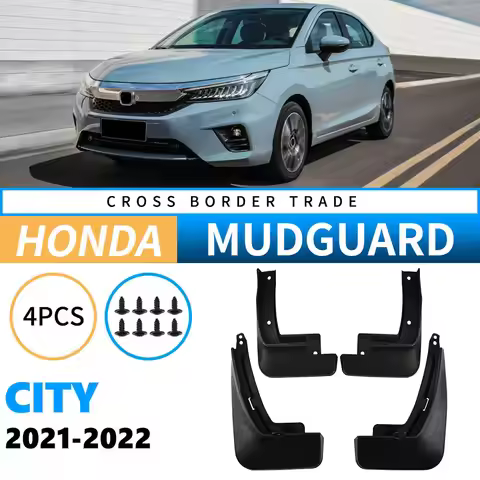 Car Mudflaps for Honda City 2024 Hatch 2023 2022 2021 2020 GN2 GN3 GN5 Splash Guards Mud fenders Mud