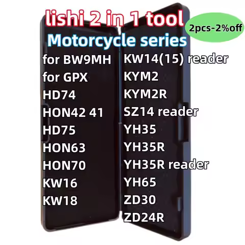 LISHI Motorcycle for LISHI 2 IN I Motorcycle series for BW9MH for GPX HD74 HON42 41 HD75 HON63 HON70