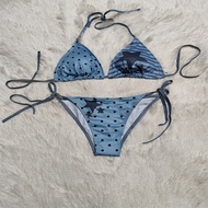 bikini sexy girl Star Sands Cross Spit Swimsuit Girl Slimming Triangle Swimsuit Sexy Cute Bikini Sui