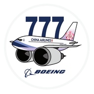 RBF China Airlines 777 7CM STICKER S-C-777-CI