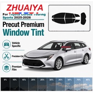 Precut Nano Ceramic Tint For Toyota Corolla Touring Sports 2025-2026 2Mil UV99% IR99% 5Yr Warranty