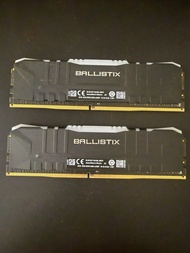 Crucial Ballistix DDR4 3200 8GB rgb ram  x 2