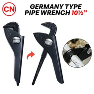 CN Germany Type Adjustable Pipe Wrench Spanar Paip 7/ 9/ 10.5/ 12
