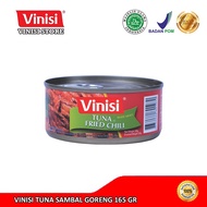 Vinisi Tuna Canned Fried Sambal 165 Gr Tuna Fish/ Canned Tuna/